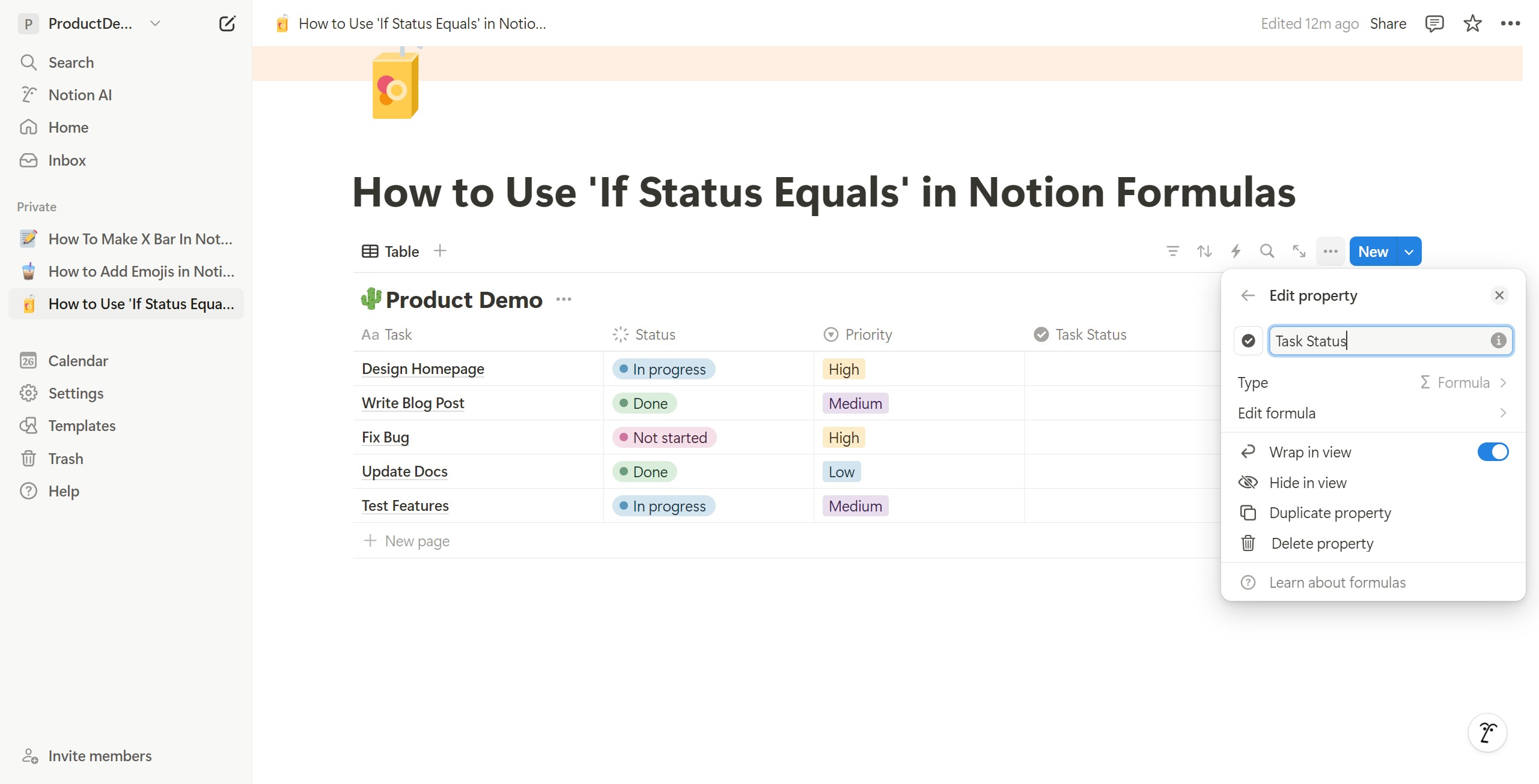 <p>First, make sure that you insert a formula block.</p>