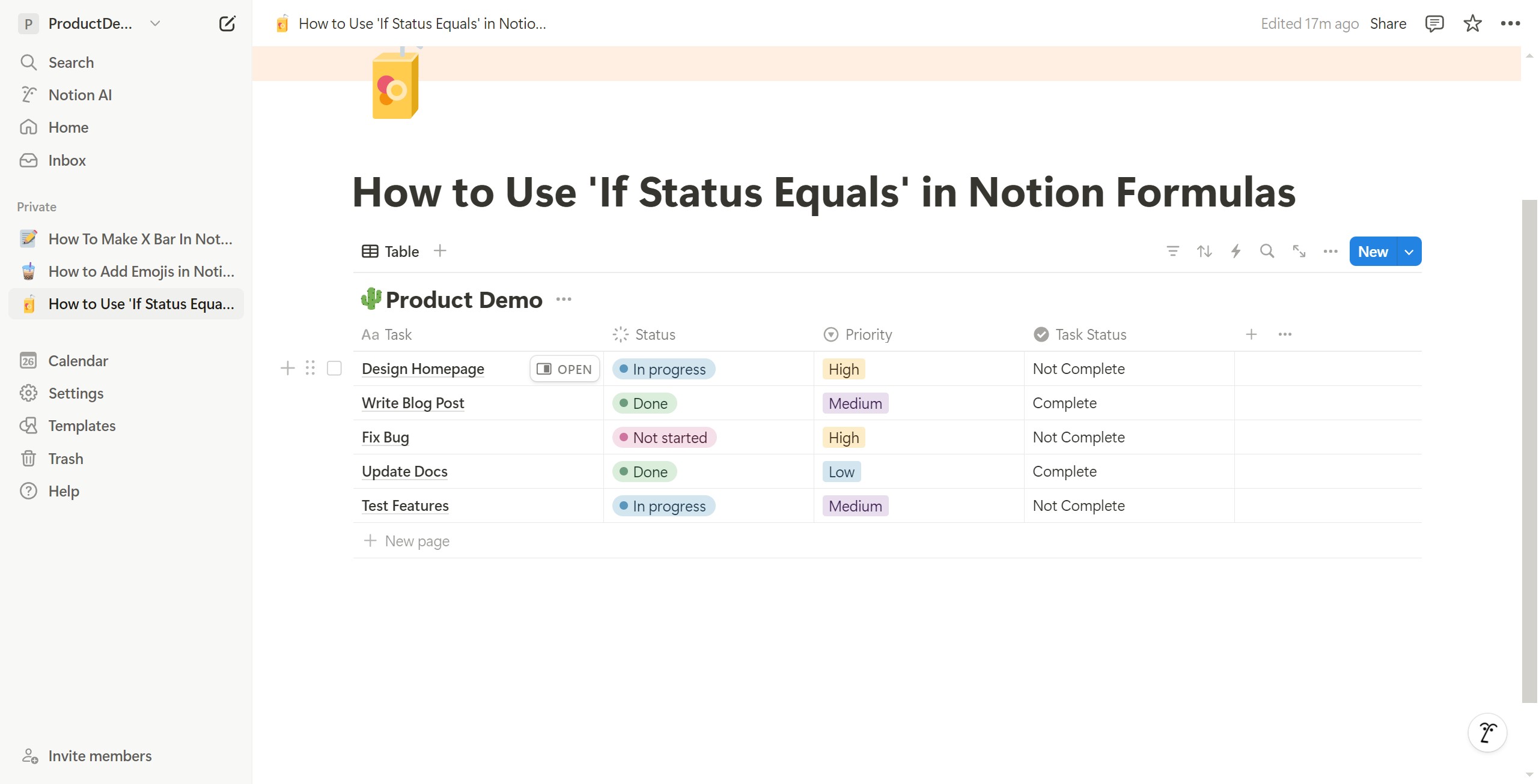 <p>Done. Next, let&#39;s demonstrate the multi-condition formula.</p>