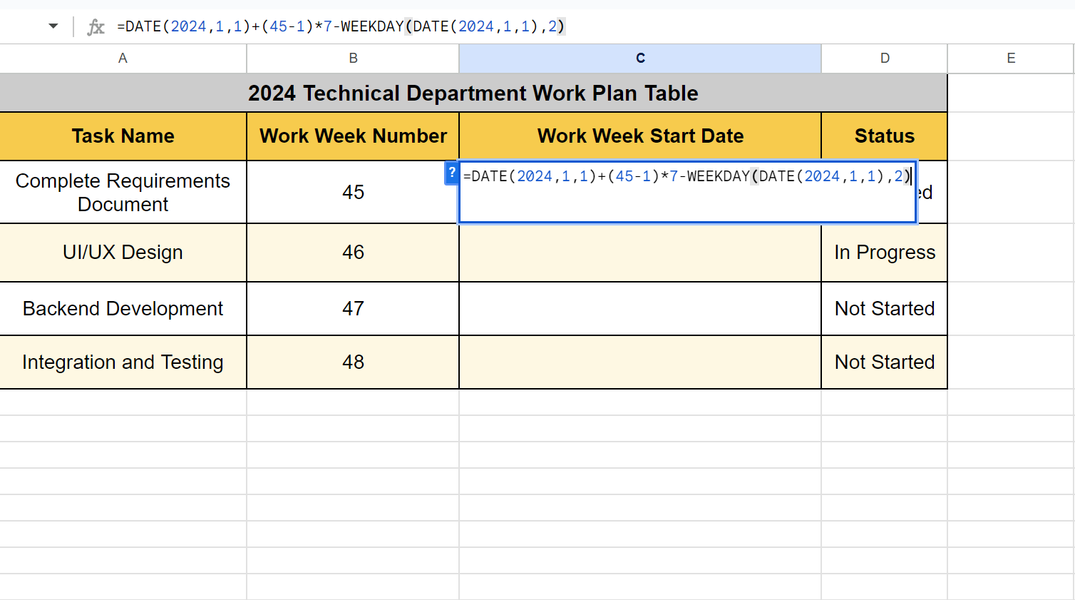 <p>Enter 2 as the reference value after &quot;DATE&quot;.</p>