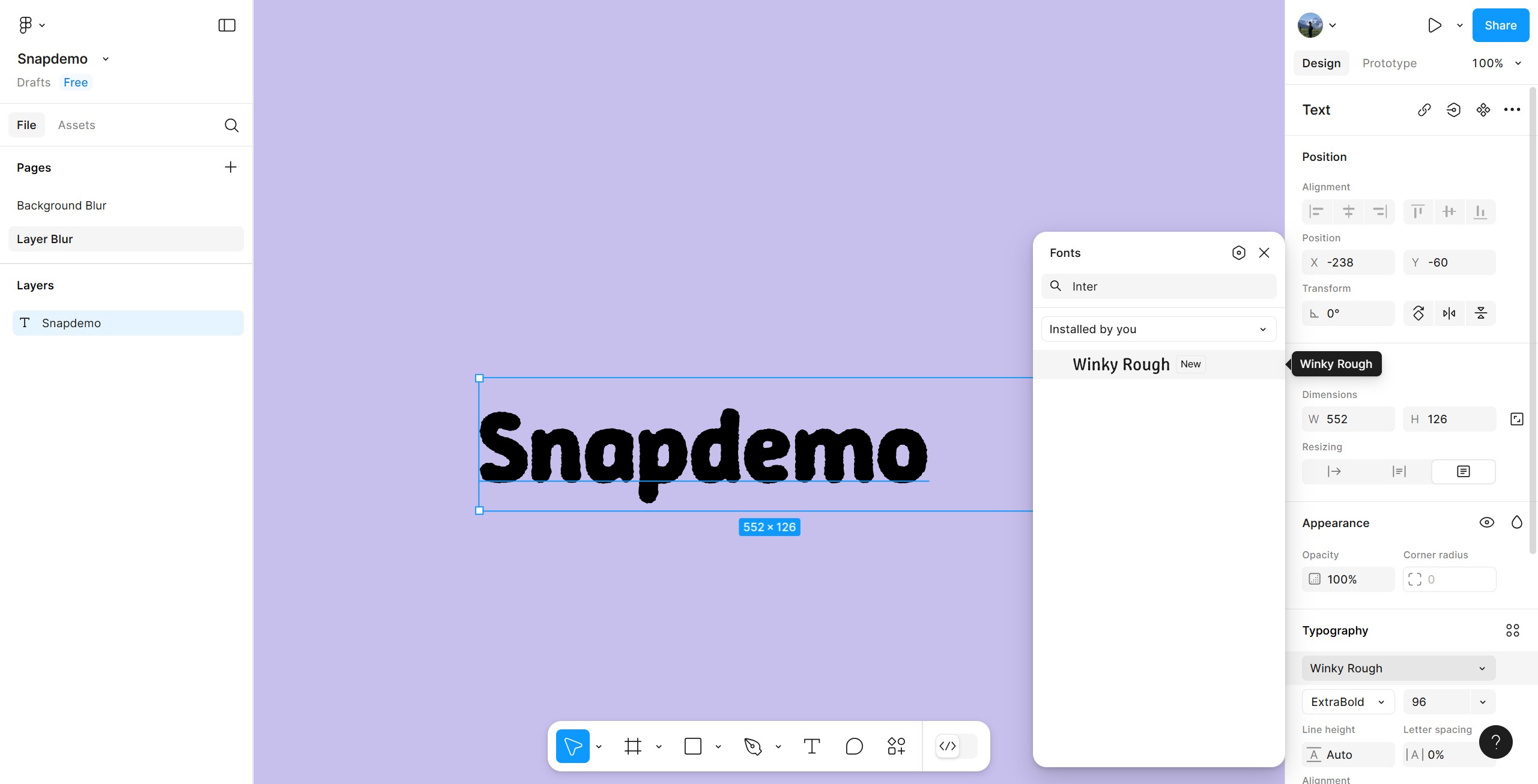 <p>The fonts you added will be here, click to apply.</p>