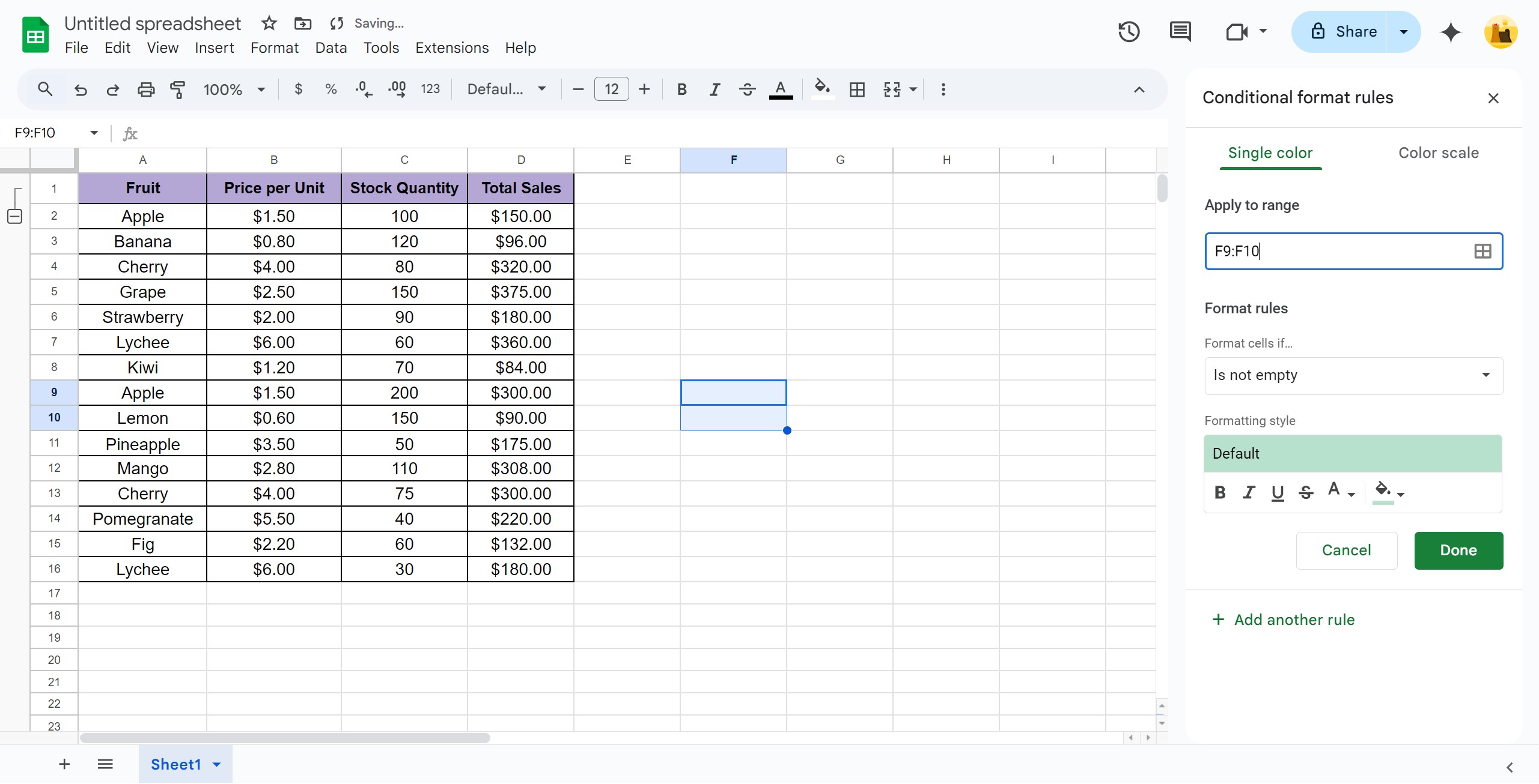<p>Click the input</p>
