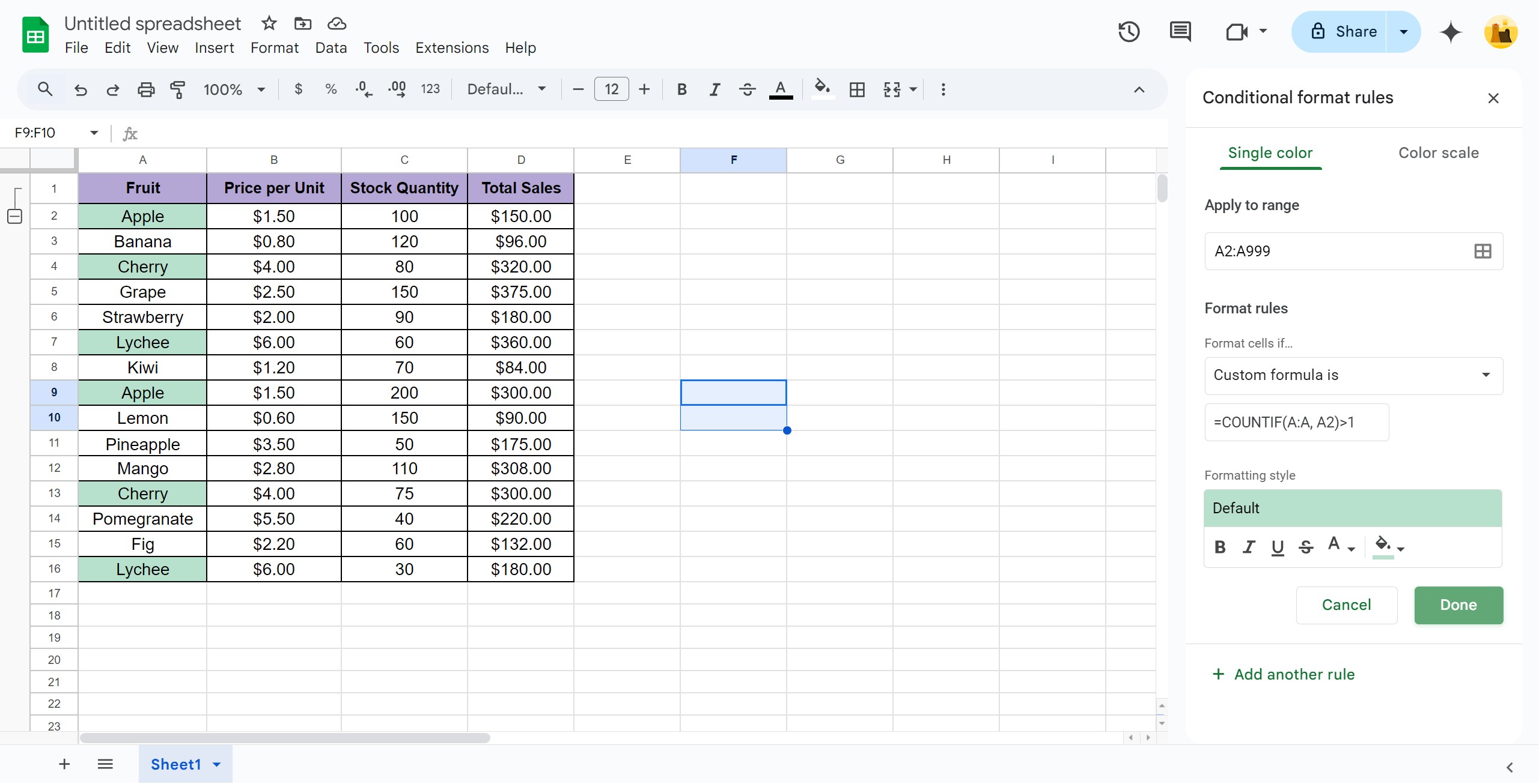 <p>Done, continue with the multi-column filter tutorial.</p>