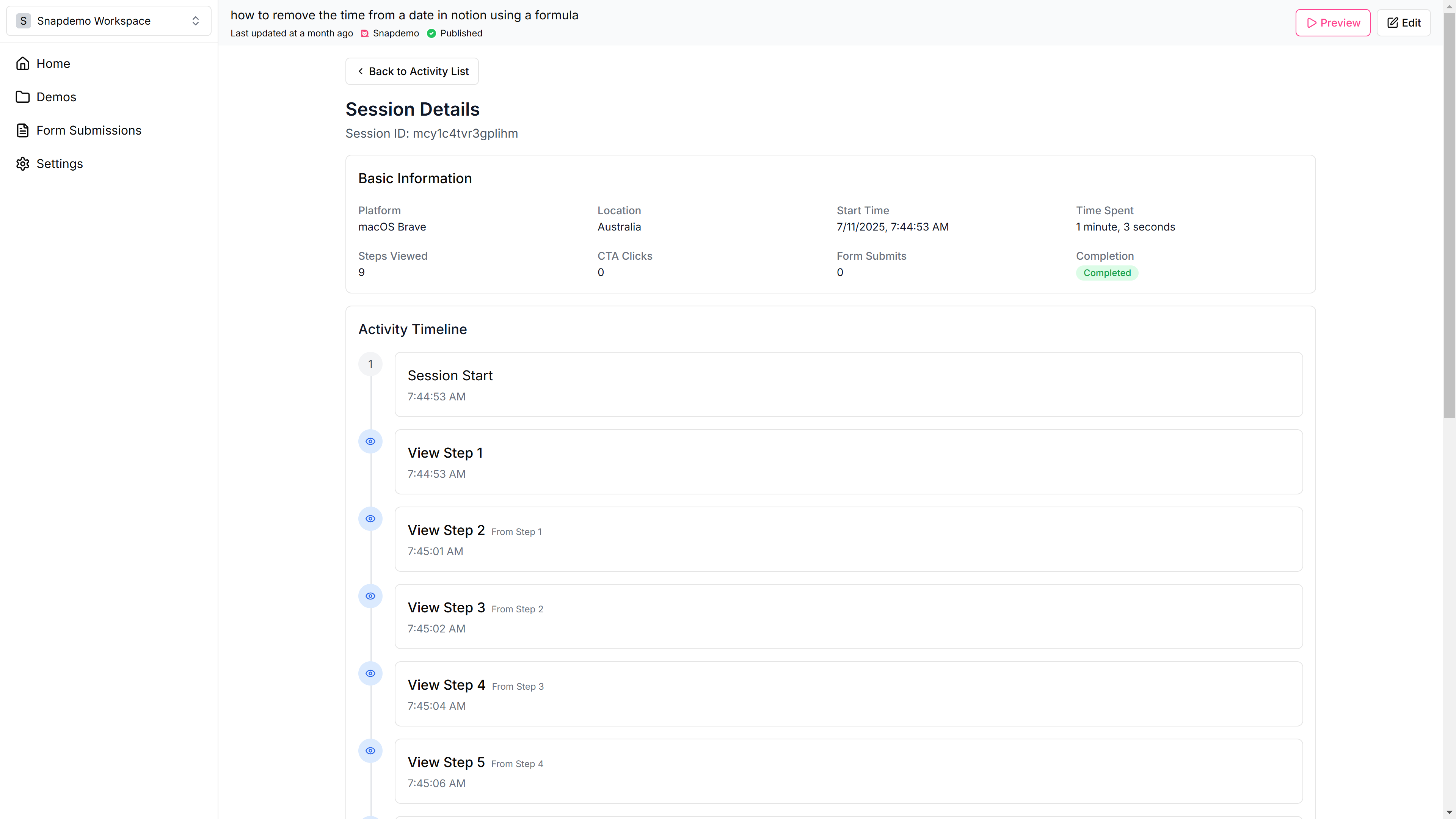 <p>Here’s a more detailed view of what users actually do.</p>