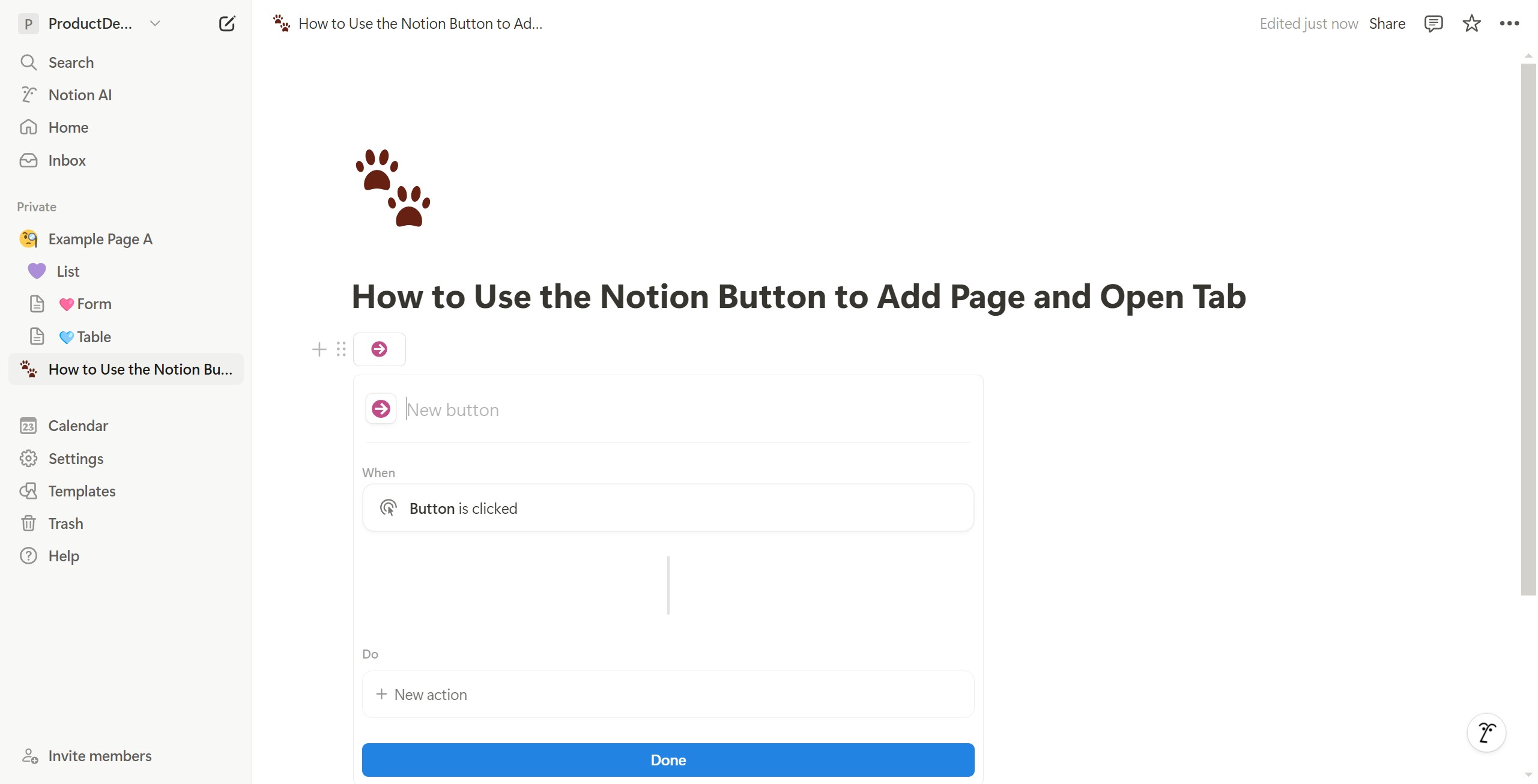 <p>Click the input</p>