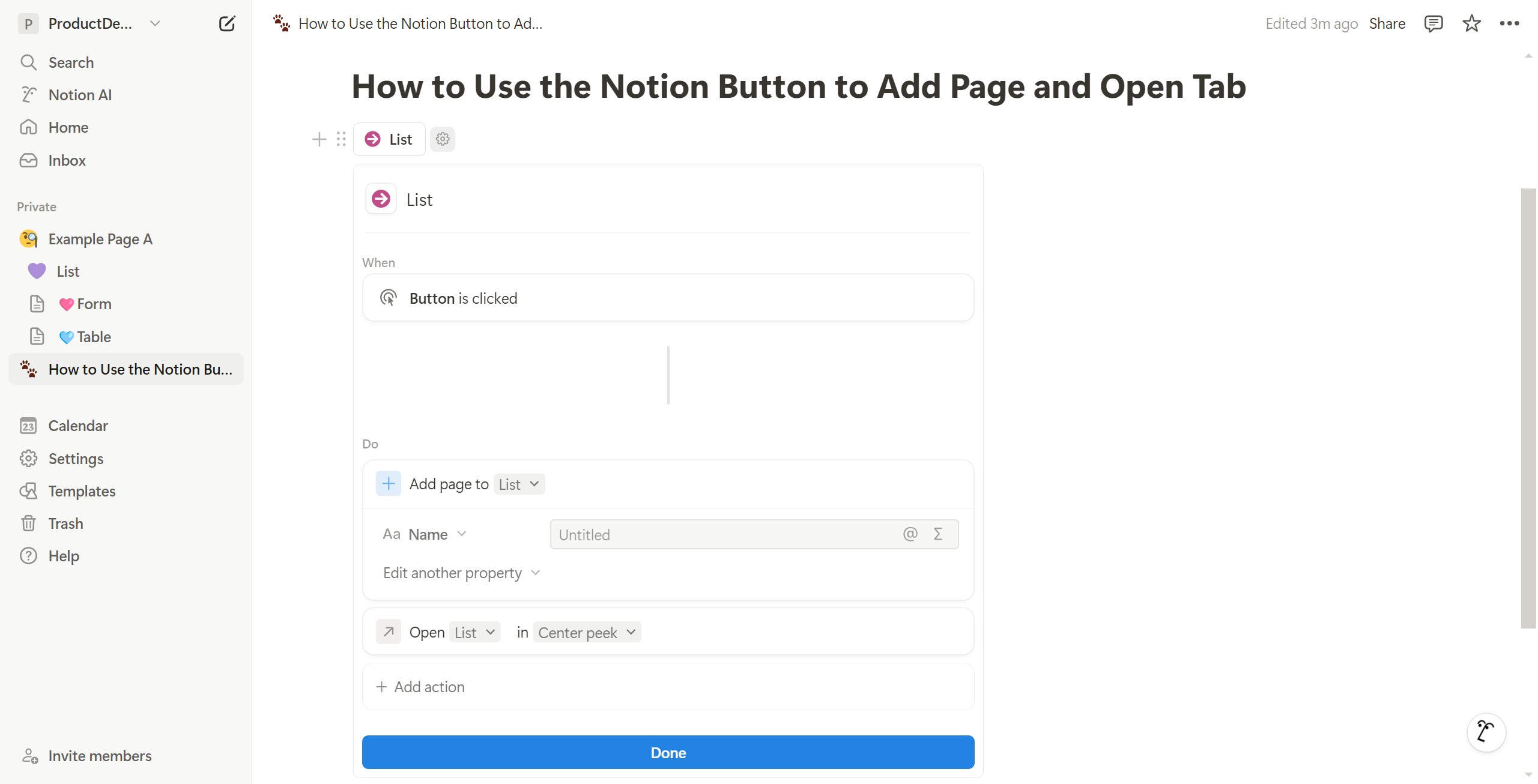 <p>Click here to edit this button.</p>