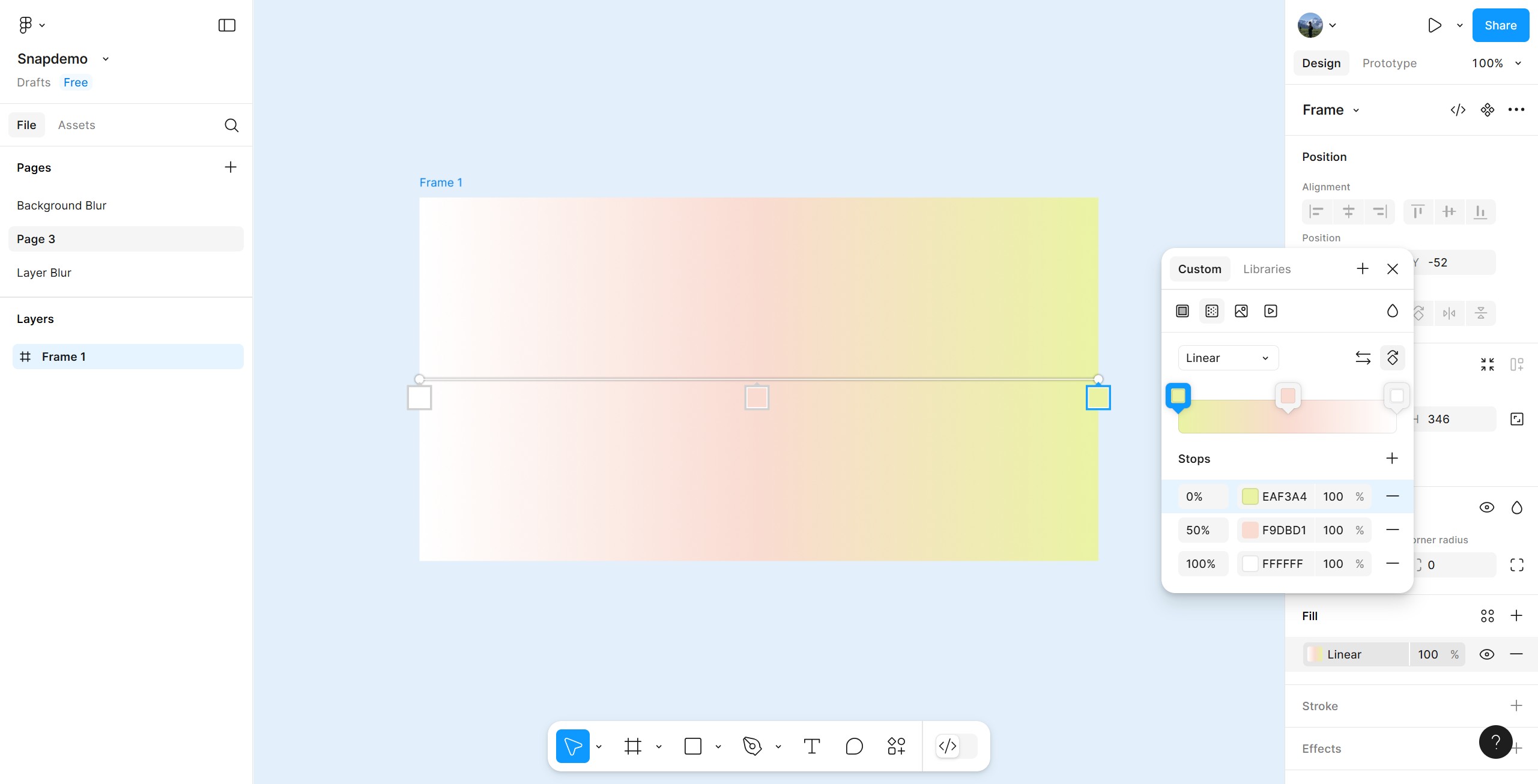 <p>Click here to change the gradient direction, such as from vertical to horizontal.</p>