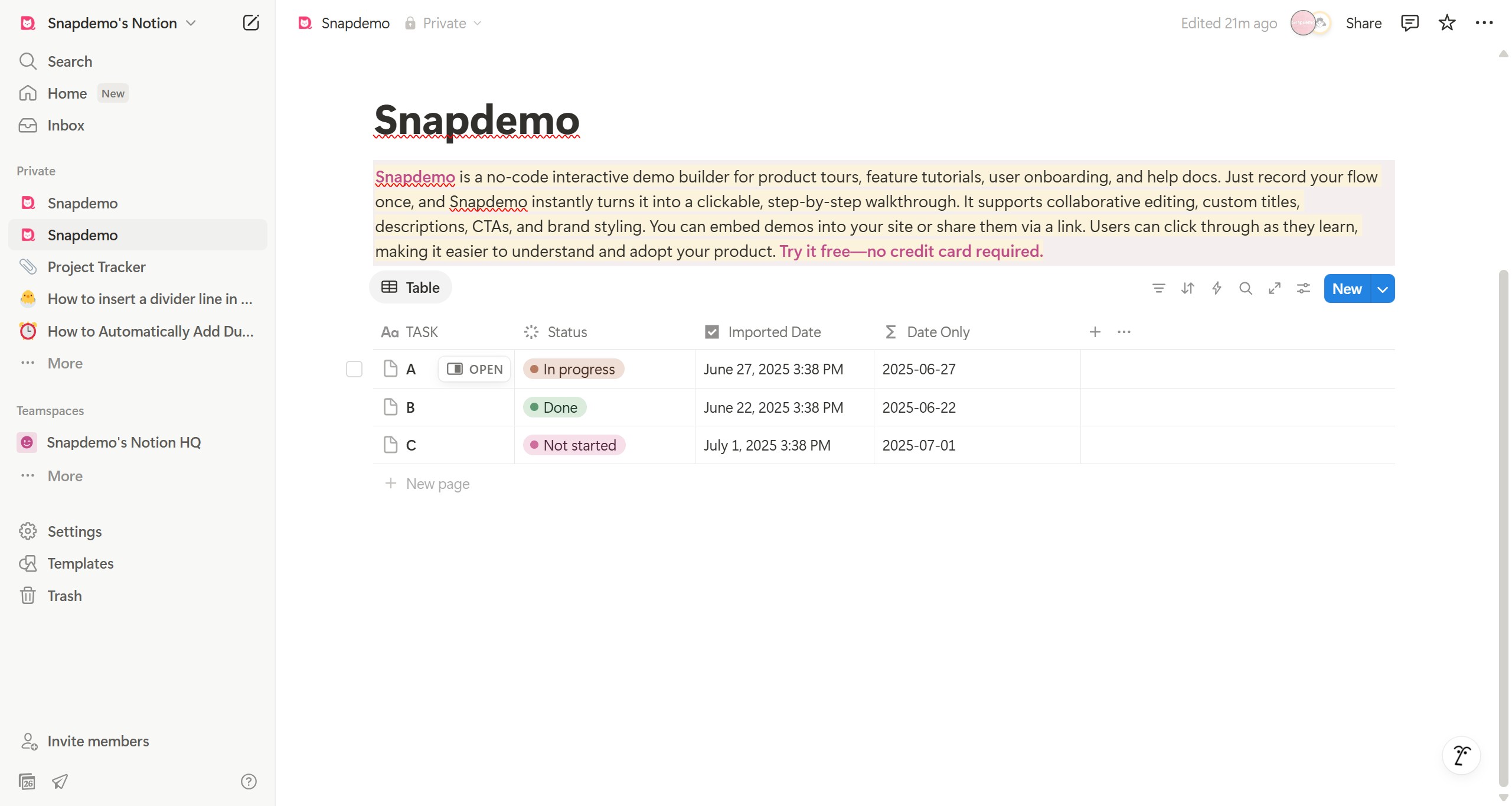 <p>Done, this output is text so you can also customize it with text plus date.</p>