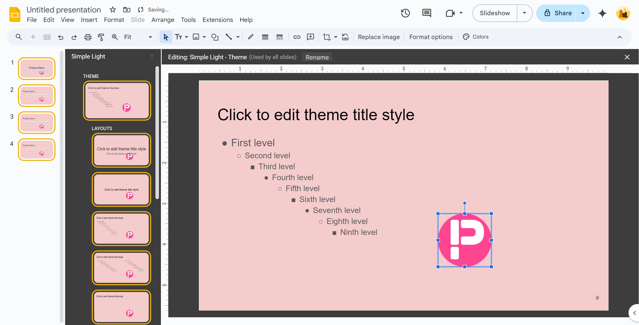 <p>Click here</p>