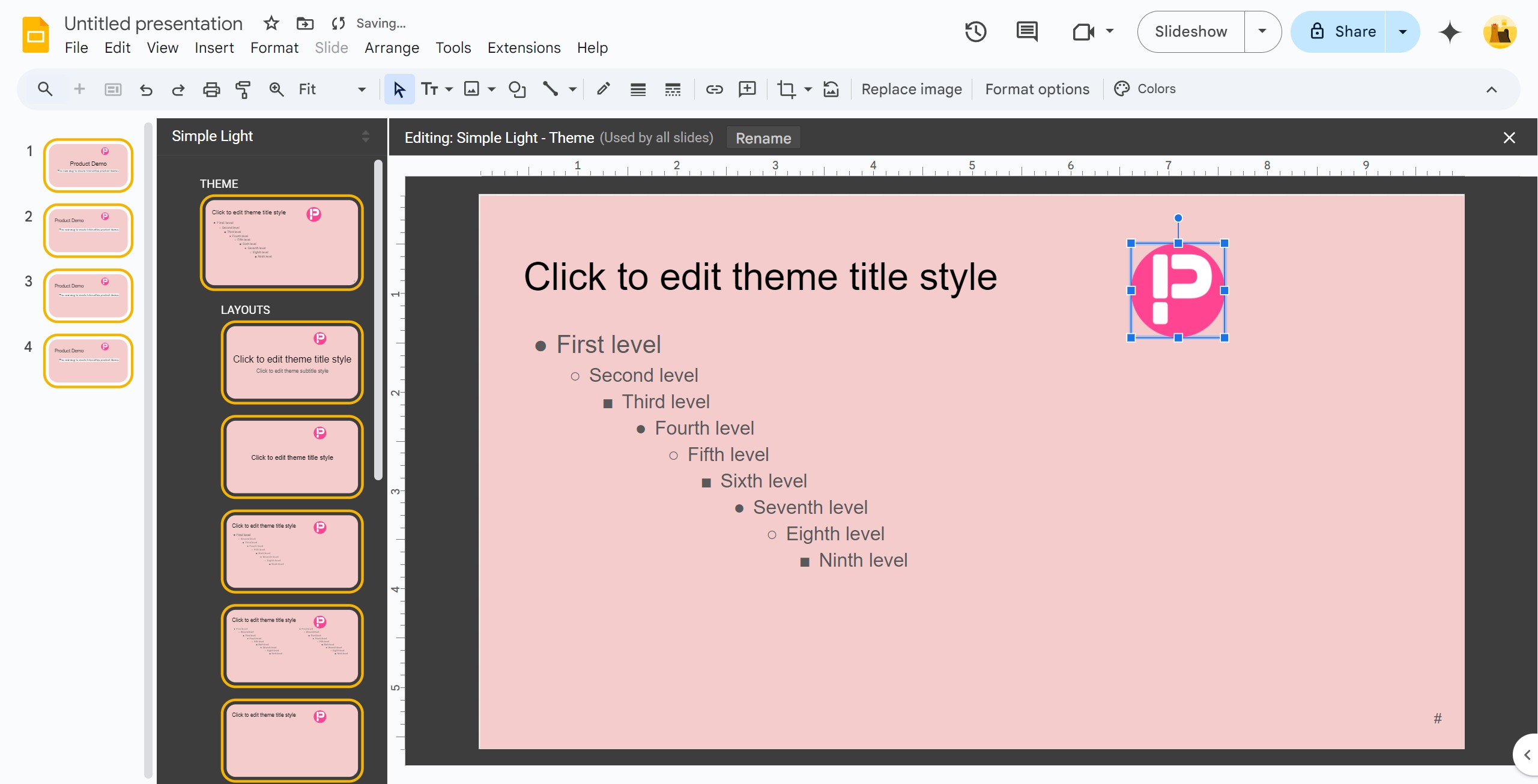 <p>Click here</p>