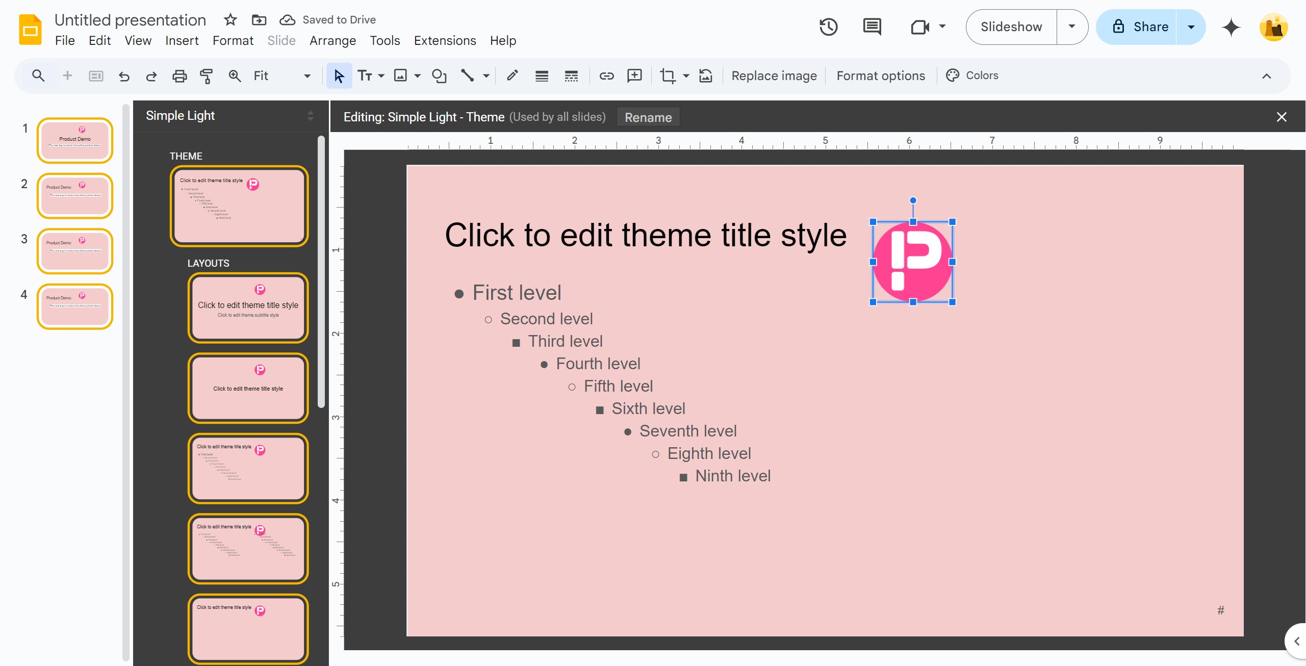 <p>Click here</p>