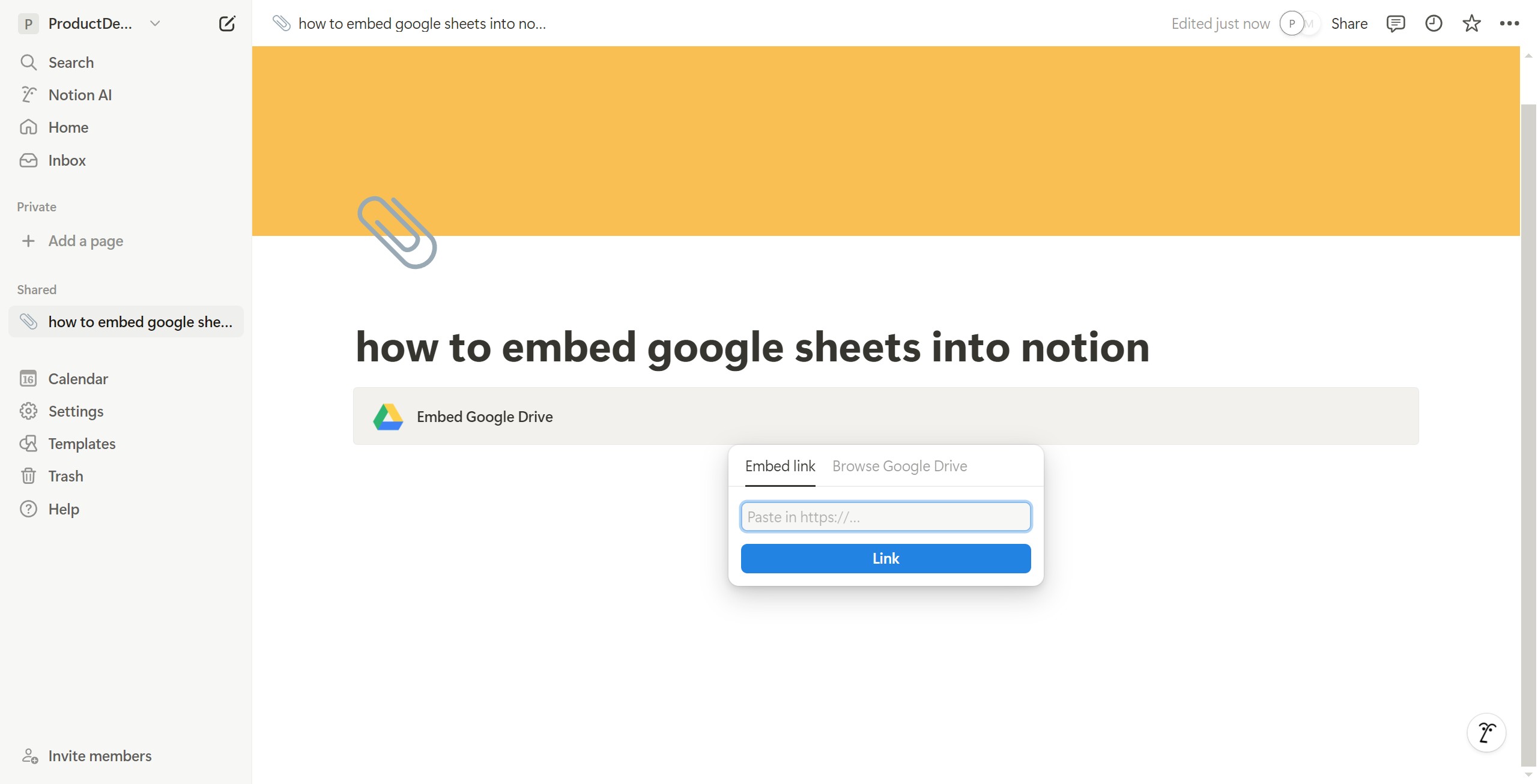 <p>Click the input</p>