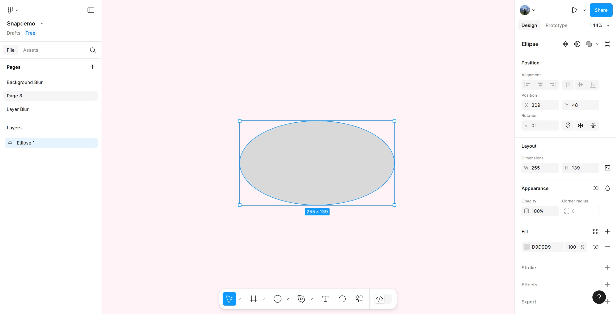 <p>Insert a circle and place it at the bottom layer.</p>