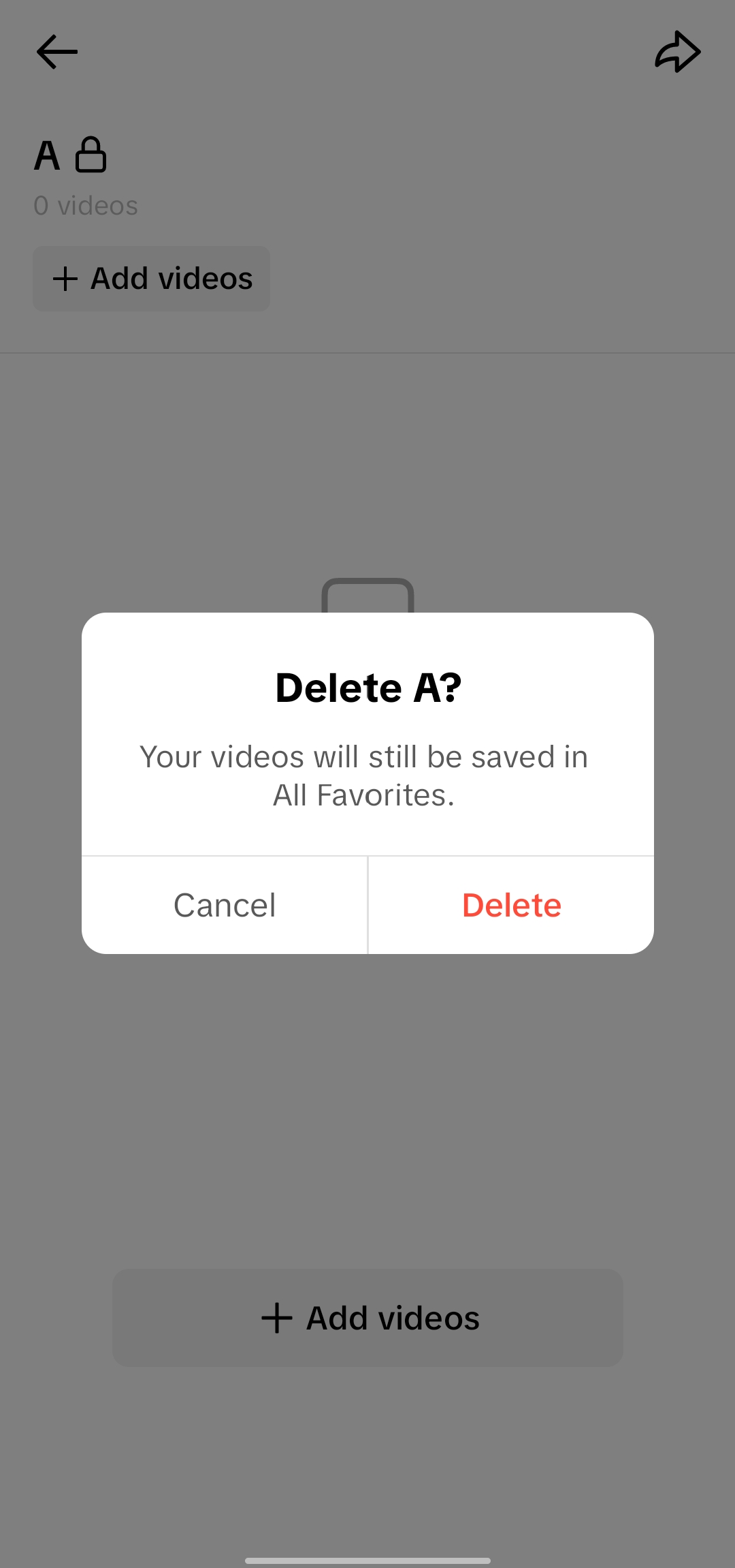 <p>Click Delete</p>