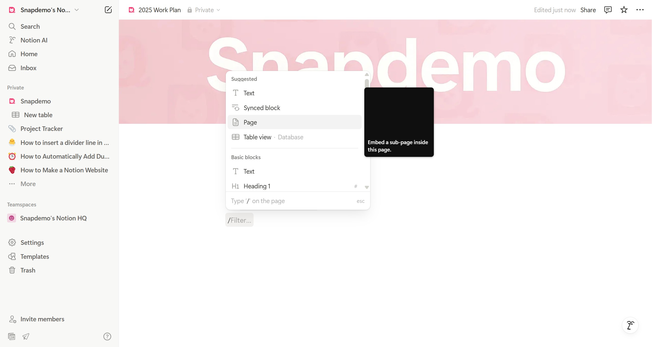 <p>Click "Page"</p>