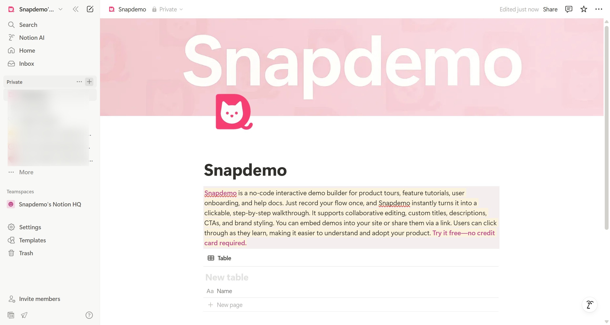 <p>Create a page as the main page.</p>