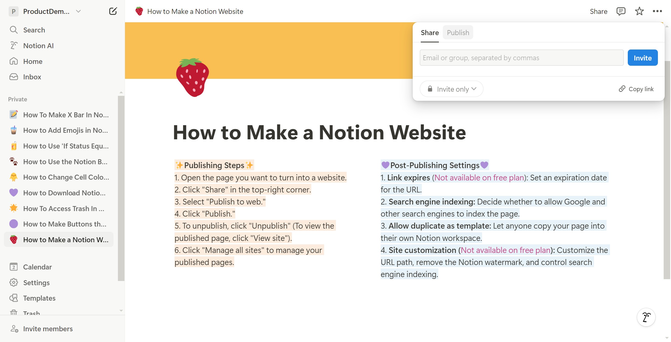 <p>Click Publish.</p>