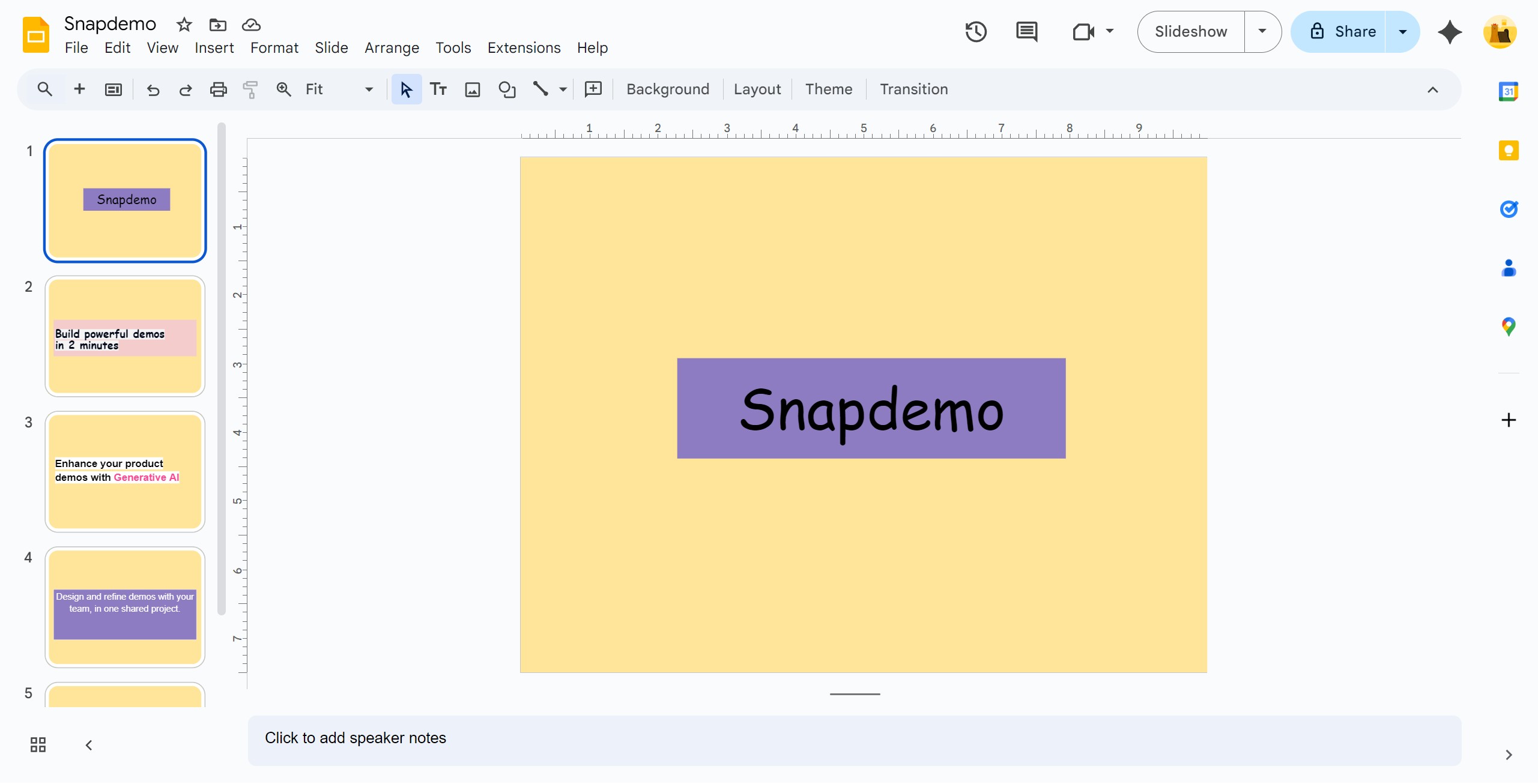 <p>Method 1: Select Multiple Slides.</p>