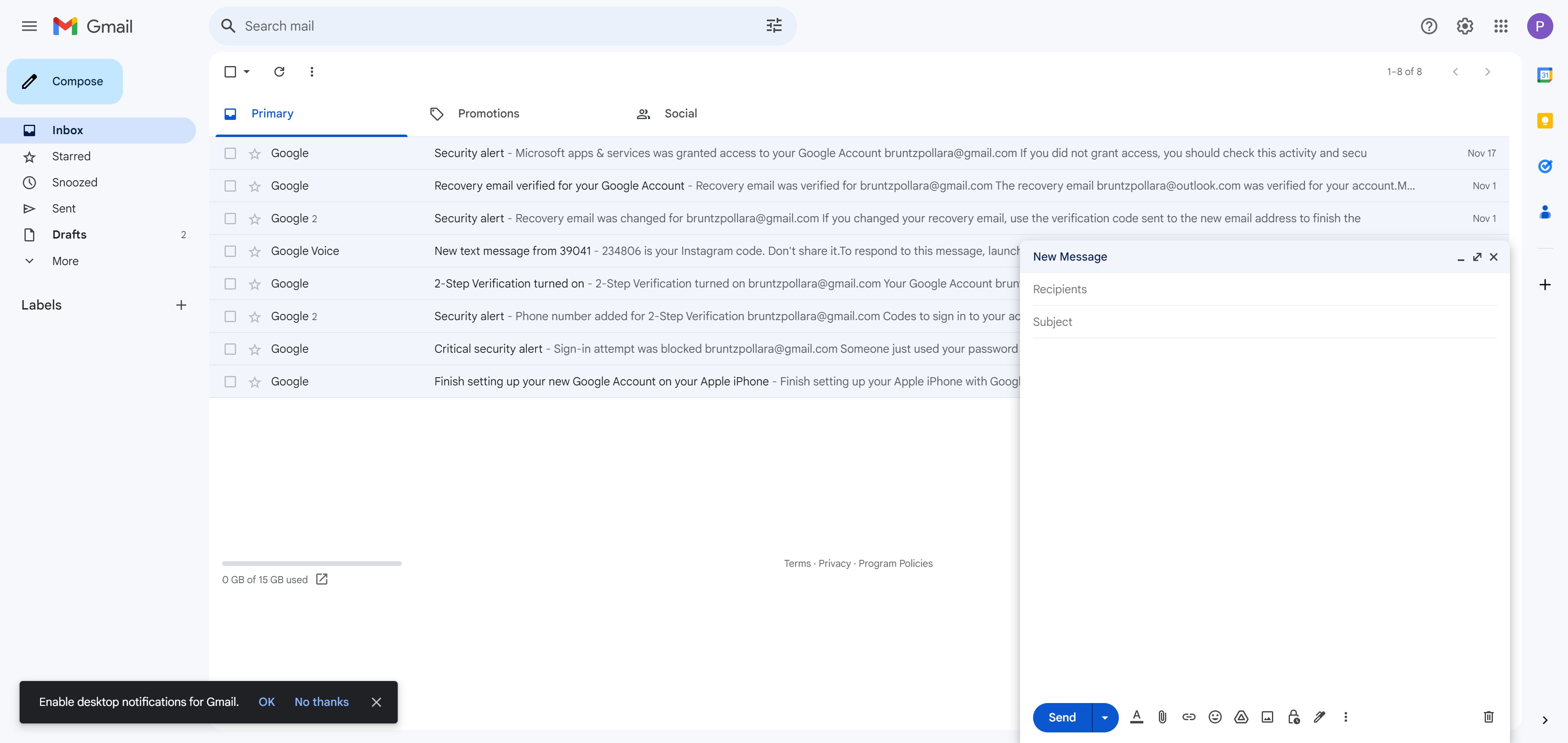 <p>Copy and transfer it into your email message</p>