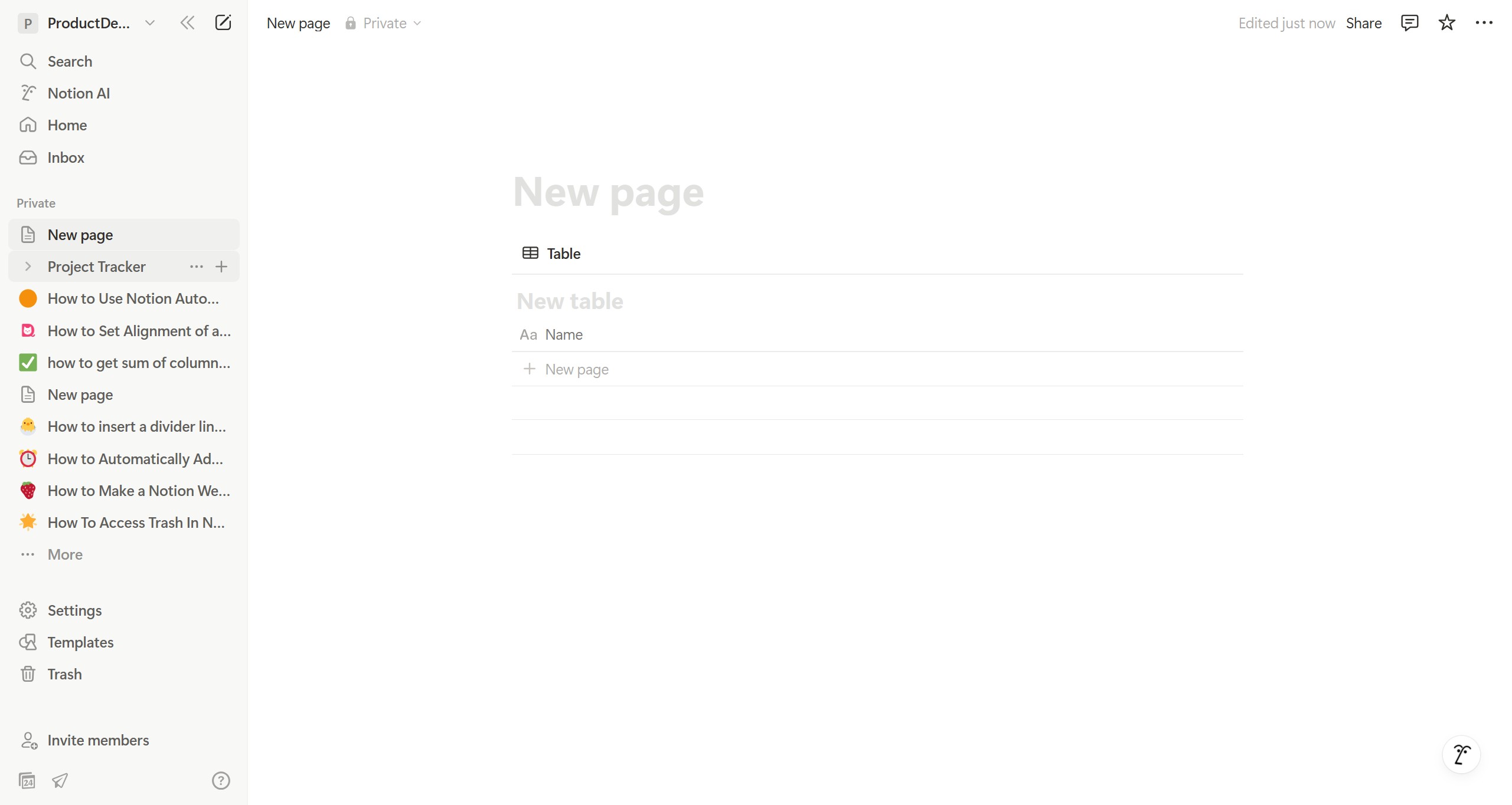 <p>Click "Project Tracker"</p>