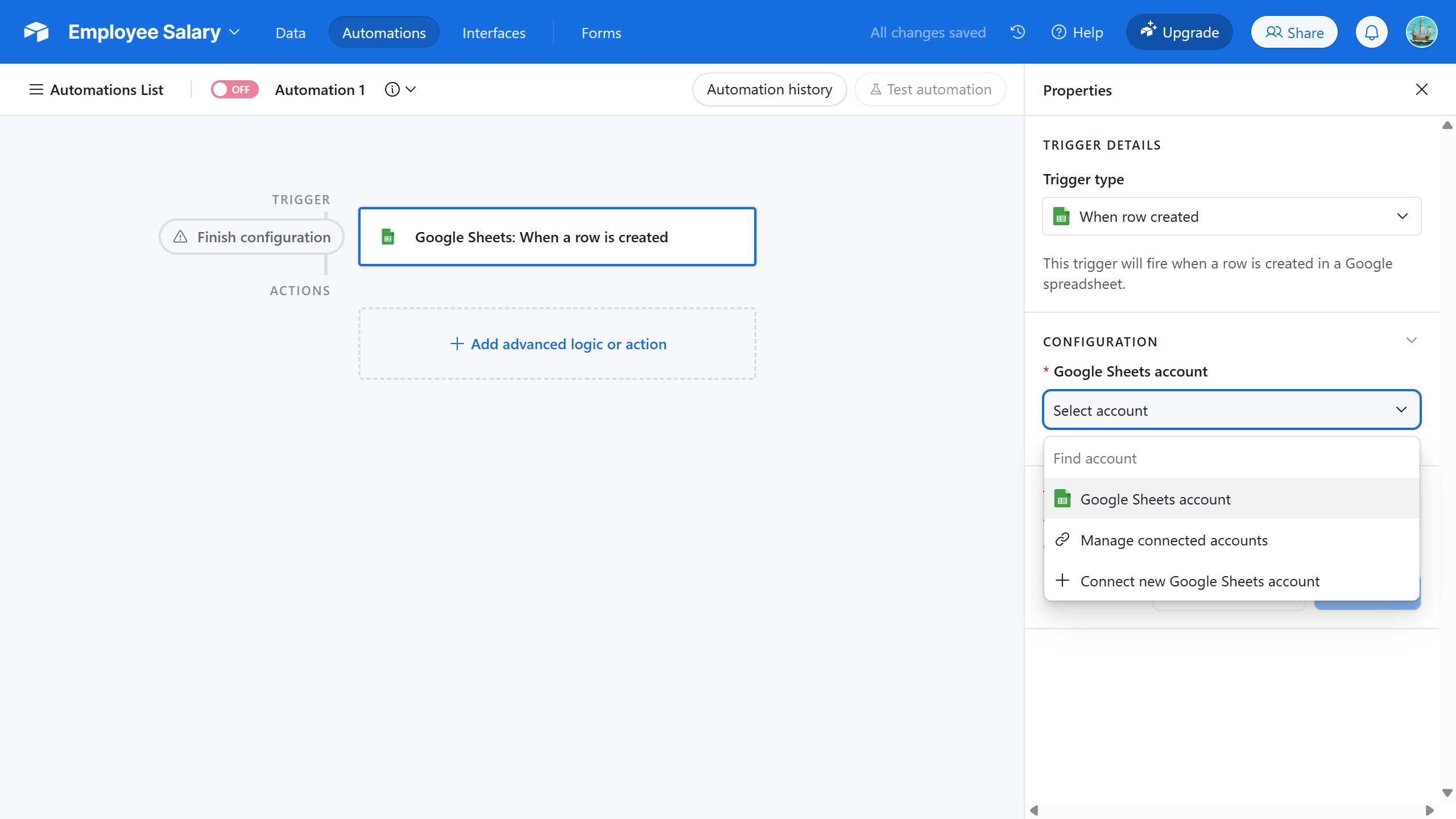 <p>Choose a Google account you&#39;ve used before, or connect a new one if you haven&#39;t yet.</p>