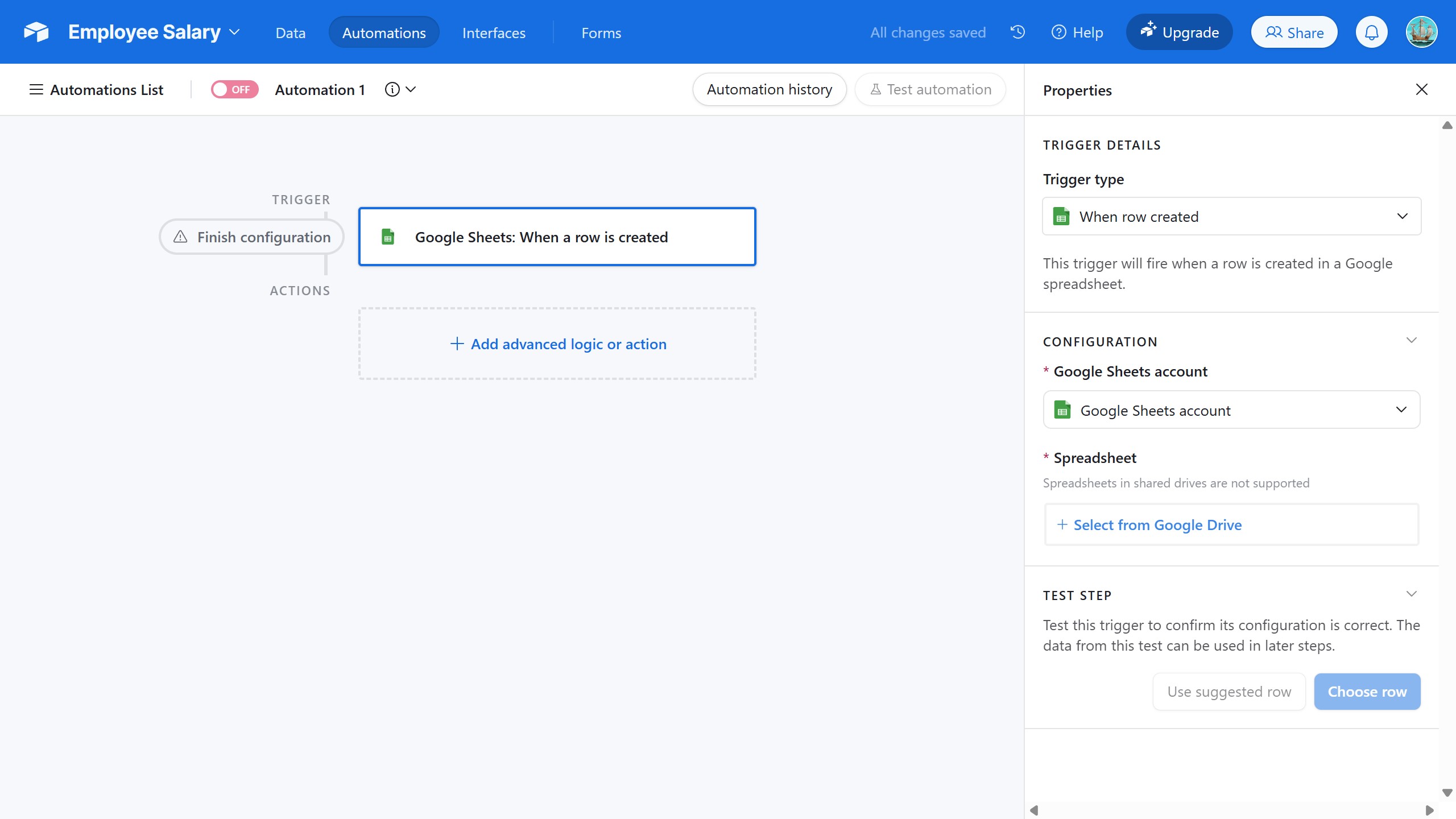 <p>Click "Select from Google Drive"</p>